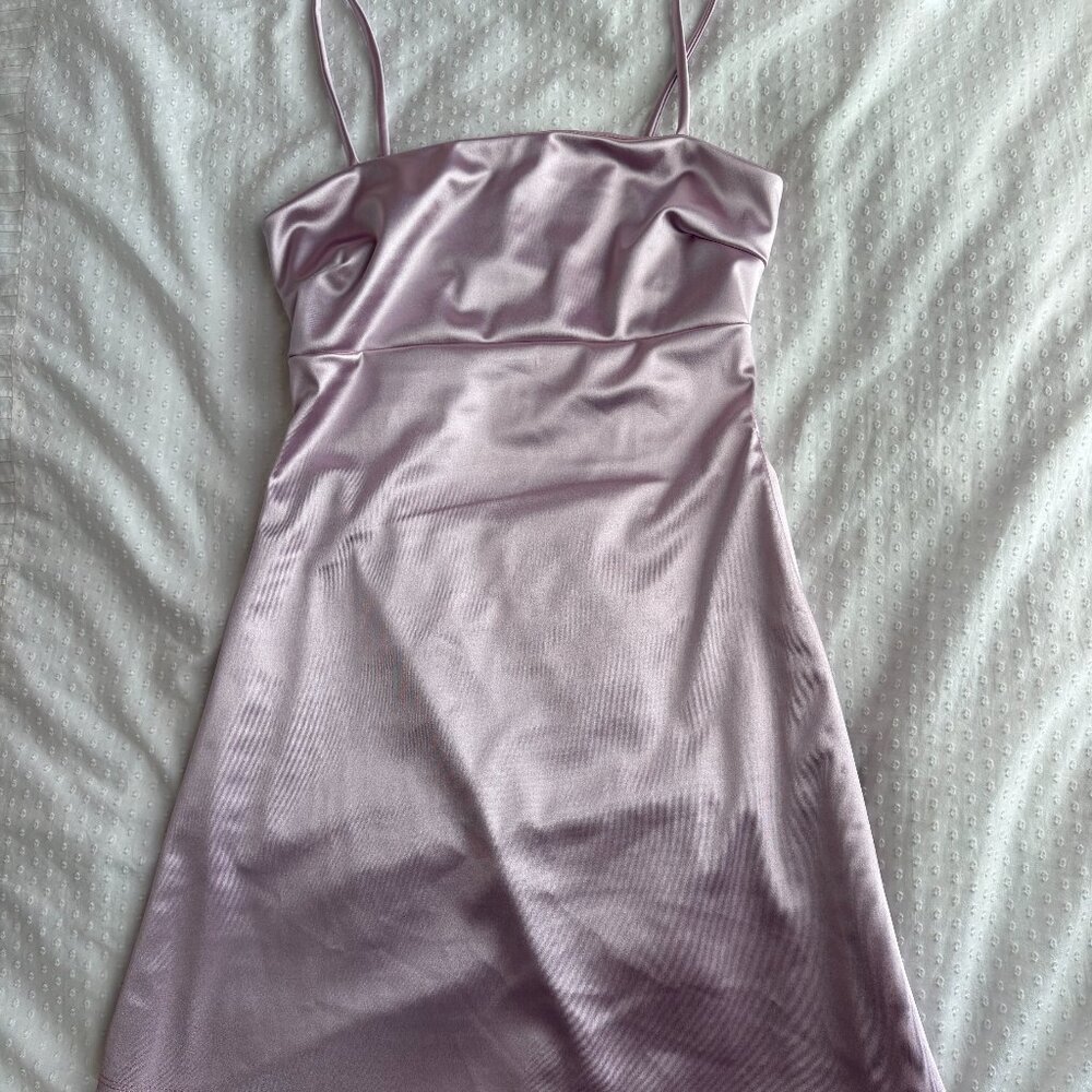 NWT Windsor Cut-Out Back Mini Dress